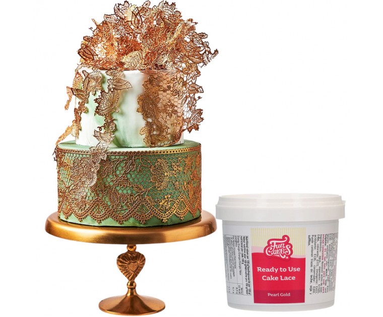 Mix Rendas Dourado Pronto a Usar