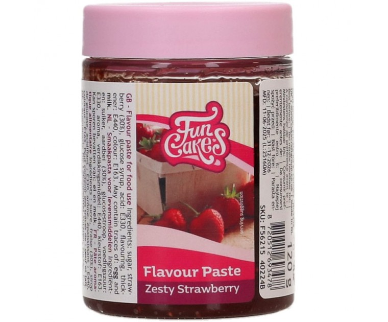 Pasta de Fruta Morango Cítrico 