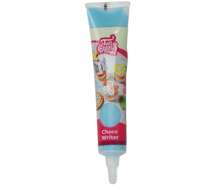 Caneta Escrita Chocolate Azul Ceu 