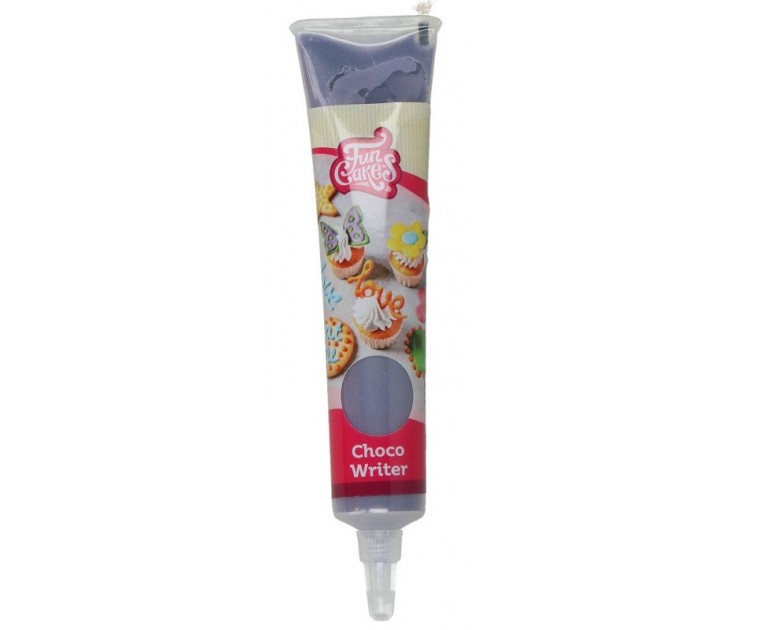 Caneta Escrita Chocolate Roxa