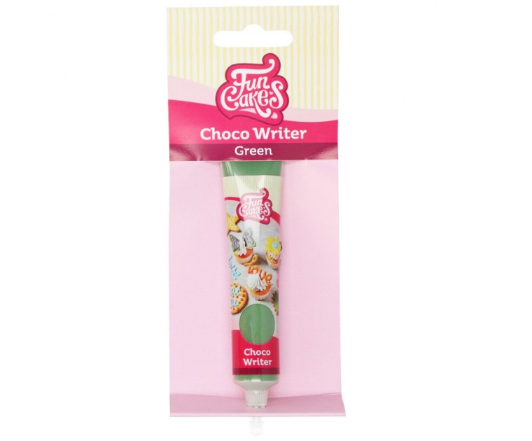 Caneta Escrita Chocolate Verde