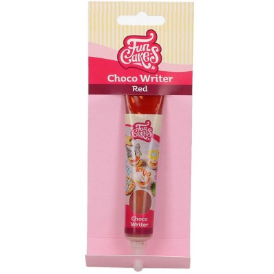 Caneta Escrita Chocolate Vermelho
