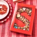Caixa Doces e Mensagens Dourada