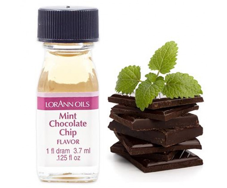 Essência Lorann Mint Chocolate Chip 3.7 ml  