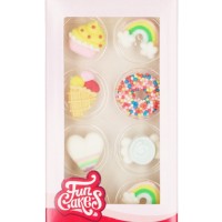 Mix Decorações Comestíveis Doces