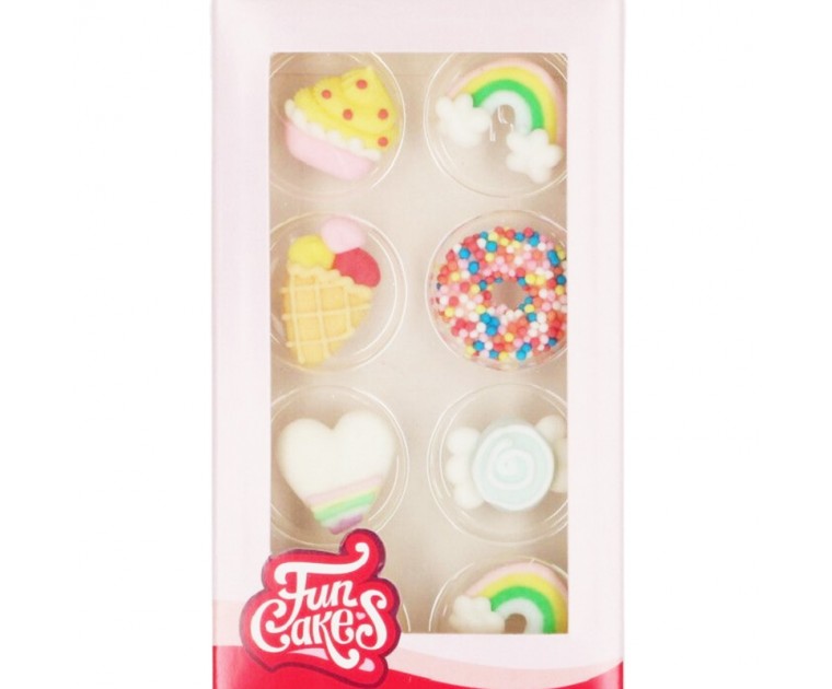 Mix Decorações Comestíveis Doces