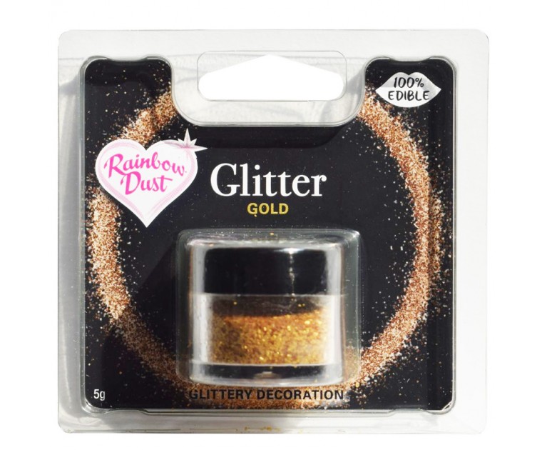 Glitter Comestível Dourado 