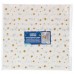 Folhas Papel Estrelas Prata e Douradas Caixas Bênto Cakes