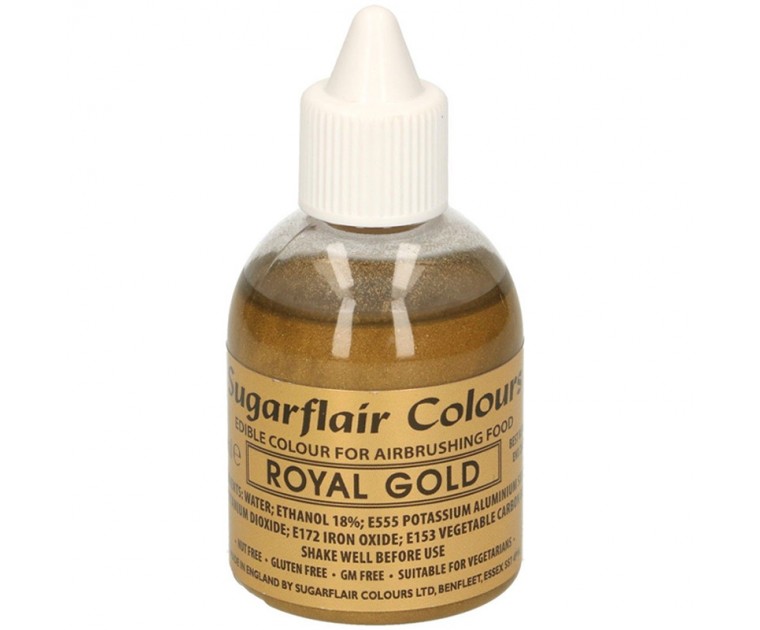 Tinta Aerógrafo Metálica Royal Gold