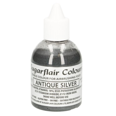 Tinta para Aerógrafo Antique Silver