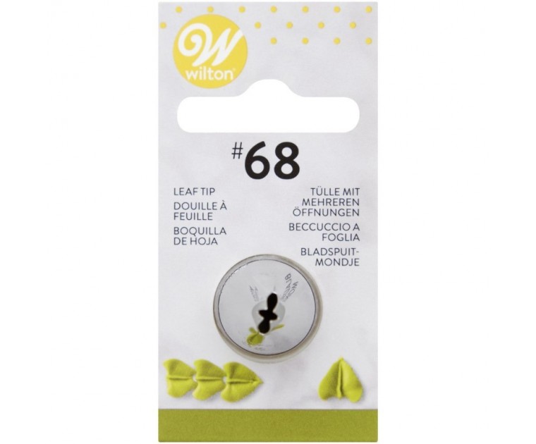 Bico Decoração Folha Nº68 Wilton