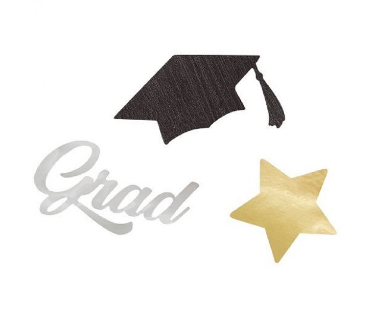 Confetis Decorativos de Mesa Graduação