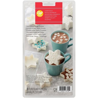 Conj. 3 Moldes Floco Neve Choco Bomb Wilton