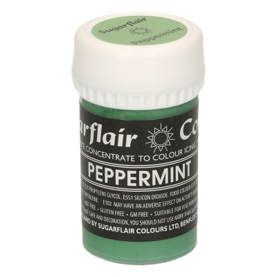 Corante em Pasta Peppermint Sugarflair 25 Grs 