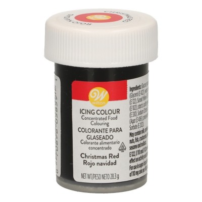 Corante Gel  Christmas Red Wilton