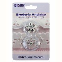 Cortador Ilhós Broderie Anglaise Square & 5 Pétala