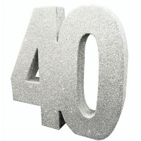 Decoração Mesa 40 Prata