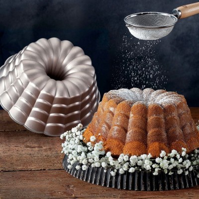 Forma Bundt Redonda Floral Dr. Oetker