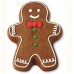 Forma de Gingerman Gigante com Tampa