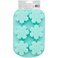 Forma Silicone 6 Cavidades Floco Neve Wilton