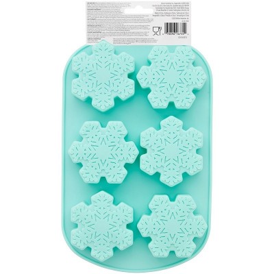 Forma Silicone 6 Cavidades Floco Neve Wilton