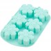 Forma Silicone 6 Cavidades Floco Neve Wilton