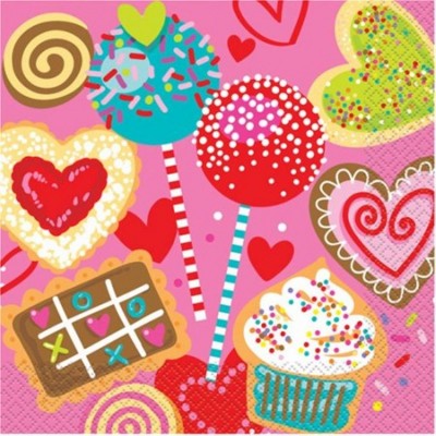 Guardanapos Sweet Valentine Guardanapos Sweet Valentine