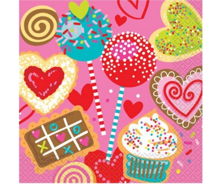 Guardanapos Sweet Valentine