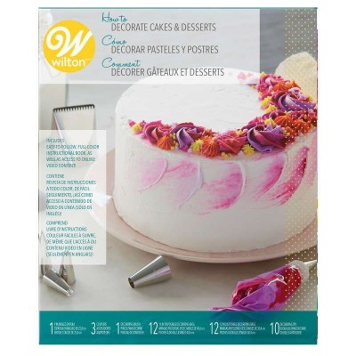 Kit Bicos de Pasteleiro Decoração Bolos e Sobremesas 