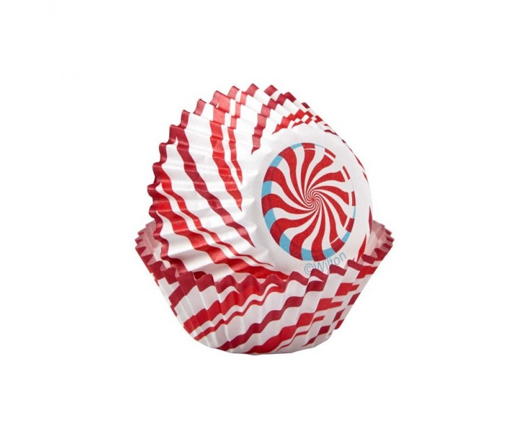 Pack 100 Mini Forminhas Doces de Natal