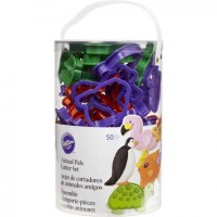  Pack 50 Cortadores Formas de Animais Wilton