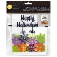 Pack de 10 Sacos de Doces Happy Halloween