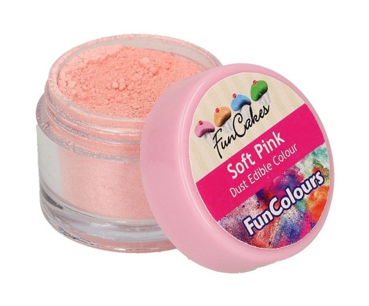 Pó comestível Mate Fun Cakes Soft Pink