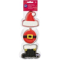 Set 3 Cortadores Pai Natal Wilton