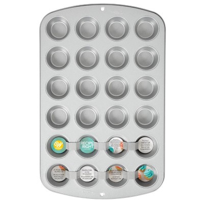 Tabuleiro Anti-Aderente 24 Mini Cup Cakes Wilton