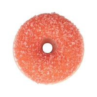 Donuts Decorativo Vermelho