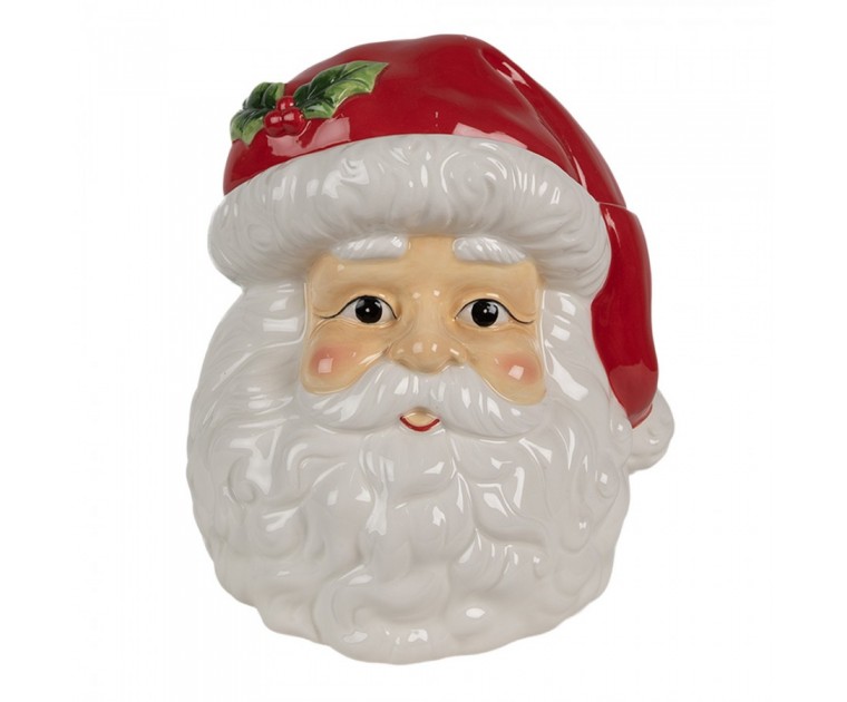 Pote com Tampa Pai Natal Azevinho