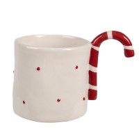 Caneca Cerâmica Candy Cane