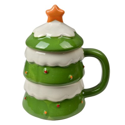 Caneca Cerâmica Árvore de Natal