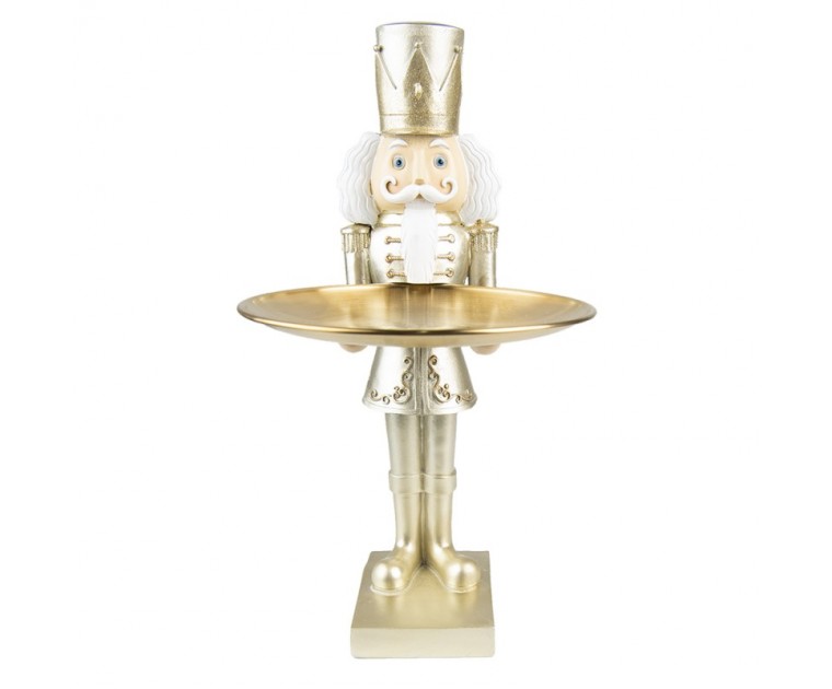 Decoraçao Natal Nutcracker Dourado