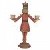 Suporte Velas Nutcracker Vermelho