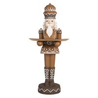 Estatueta Quebra-Nozes Castanho