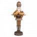 Estatueta Quebra-Nozes Castanho