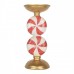 Suporte Vela Candy Cane Led