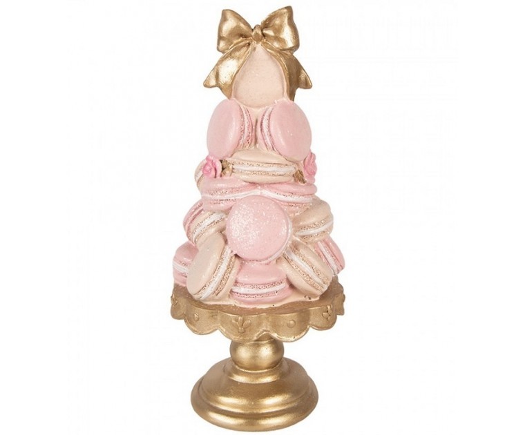 Prato Bolo Decorativo Torre Macarons