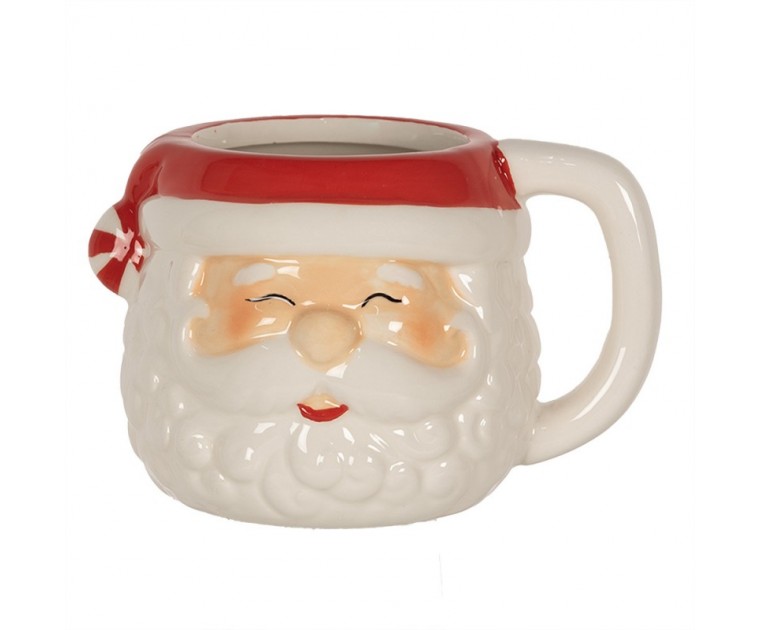 Caneca Cerâmica Pai Natal 450 ml 