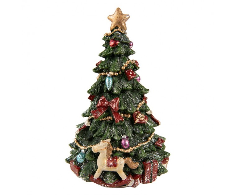 Carrossel Musical Arvore Natal 19 cms