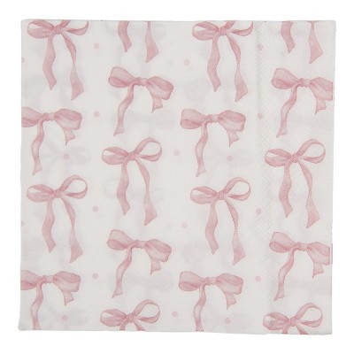 Guardanapos Laços Rosa