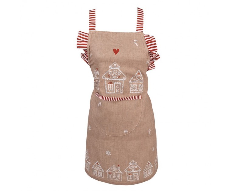 Avental Criança Gingerbread Man