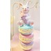 Coelho decorativo Macarons